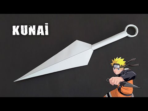 KAĞITTAN KUNAİ YAPIMI - ( How To Make a Paper Kunai )