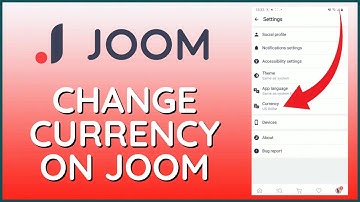 How to Change Currency on Joom App 2024?