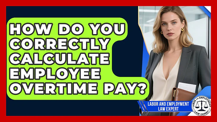 How Do You Correctly Calculate Employee Overtime Pay? - Labor and Employment Law Expert