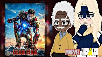 Dispatch React to Robert as Iron Man | Shroud as Ultron | Gacha React |