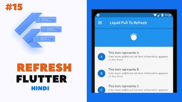 Flutter pull refresh | Loading Animation in Flutter #flutterhero