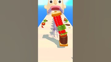 ✅ Sandwich Runner 🍔🥦Max Levels Game Mobile Update All Trailers iOS, Android Gameplay Walkthrough VSJ