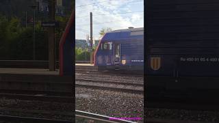 S-Bahn Zürich (Re450) fährt beim Bahnhof Wettingen ab | Kanton Aargau | Schweiz 2023 | #shorts