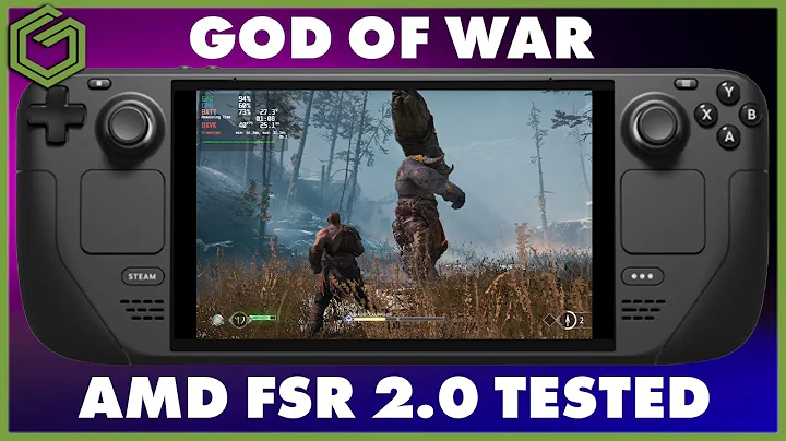 Steam Deck - God of War: Verbesserung der Leistung mit AMD FSR 2.0