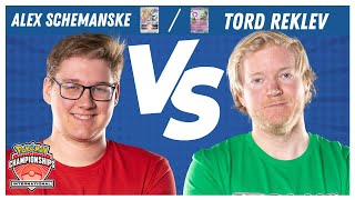 Alex Schemanske vs Tord Reklev - Pokémon TCG Masters Final | EUIC 2023