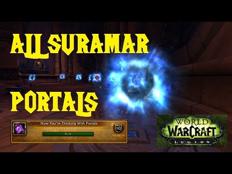 ALL SURAMAR PORTALS | Now You're Thinking With Portals