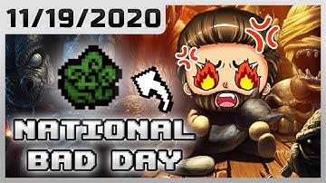 November 19, 2020 | The Binding of Isaac: Afterbirth+ | Daily Challenge