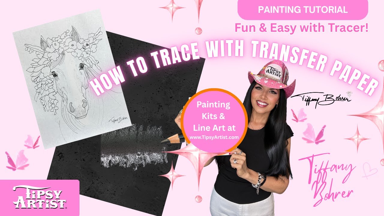 Drawing Transfer Using Graphite How to Use Graphite Paper to Transfer an Image with our Traceables in ...