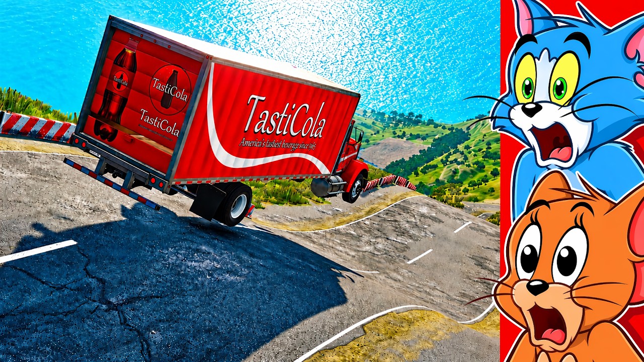 Reacting to CARS VS WAVY ROAD CHALLENGE...