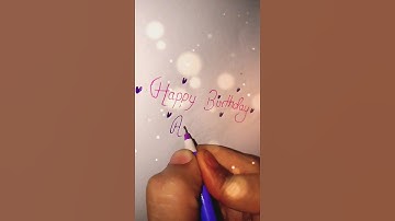 comment your name 😘❤️#birthdayart #calligraphy #shorts #status #art #name