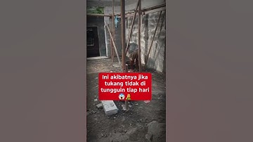 mandor ngamuk tukang salah krj #feedshorts #harusberanda #fypshort #seputarbangunan #feed