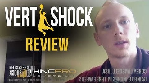 Vert Shock Review - IMPRESSIVE - See How A 37 Year Old Added 9 Inches To His Vertical Jump..