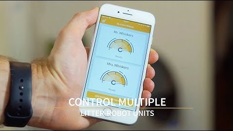 Litter-Robot 3 with Connect: Control Multiple Units