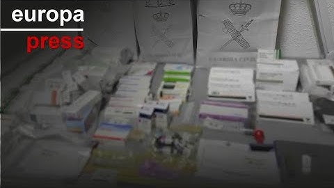 Detenidas 22 personas por vender ilegalmente medicamentos por internet