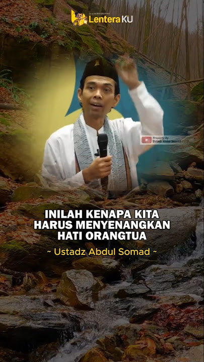 Inilah Kenapa Kita Harus Menyenangkan Hati Orangtua #ustadzabdulsomad #uas #ceramahsingkat #shorts