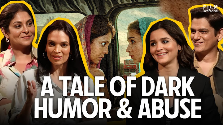 Alia Bhatt, Shefali Shah, Vijay Varma, Jasmeet K Reen | Darlings | Film Companion Front Row