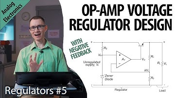 Voltage regulator with negative feedback (5 - Regulators)