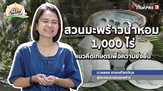 สวนมะพร้าวน้ำหอม 1,000 ไร่ แนวคิดเกษตรเพื่อความยั่งยืน | พอดีพอเพียง | วันใหม่วาไรตี้ | 2 ส.ค. 65