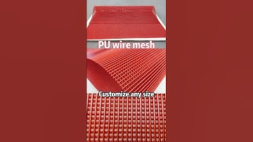 Polyurethane  Coated  Wire Mesh Mining Vibrating  Screens,Stainless steel Core  PU Screen  Mesh