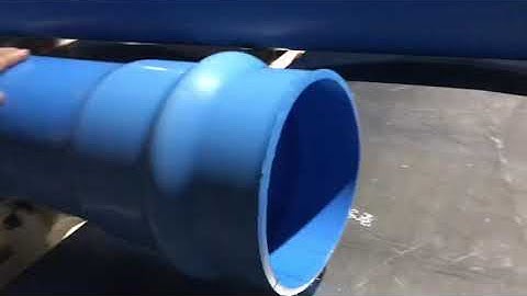 PVC-O pipe belling machine, pipe extrusion, OPVC pipe production line, pipe socket machine