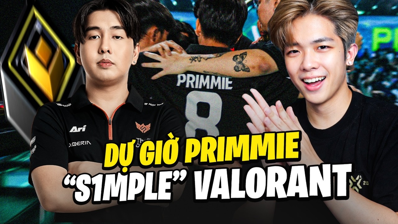 Primmie Profile DỰ GIỜ PRIMMIE - S1MPLE CỦA VALORANT - YouTube