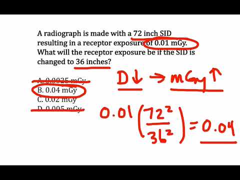 Inverse Square Law In Radiography (SID Impact To MAs) • How