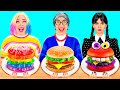 Wednesday vs おばあちゃんの料理チャレンジ | 最強 キッチン ワザ TeenTeam Challenge