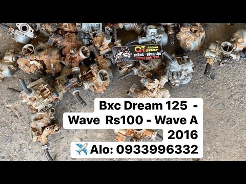 Thêm 400 Bxc Dream Lùn 125 - Wave A 2016 - Wave RS 100 - Zin theo xe ...