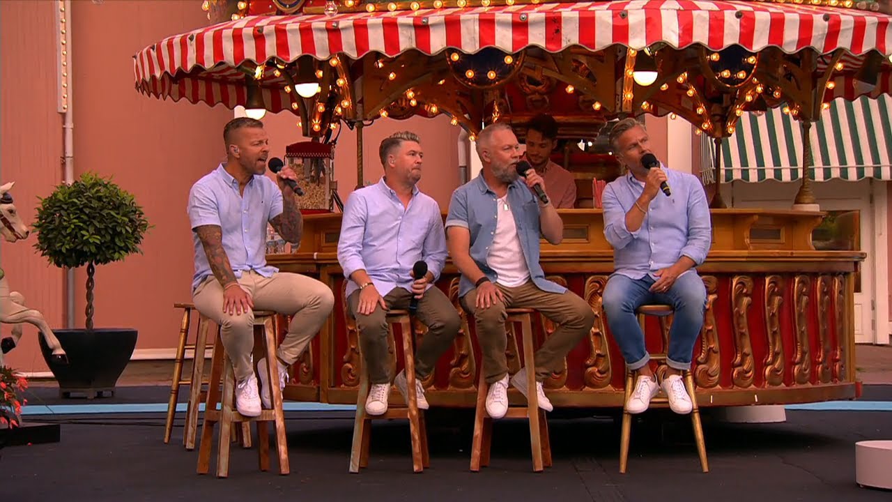 Backstreet Boys Medley I Lotta Pa Liseberg Lotta Pa Liseberg Tv4 Youtube