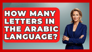 How Many Letters In The Arabic Language? - The Language Library