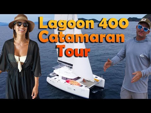 Lagoon 400 Catamaran Tour and Walk Through
