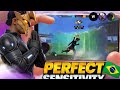 New Perfect Sensi 🌪️☠️ IPhone 12 | Free Fire Highlights 