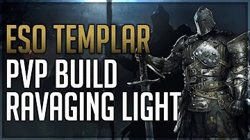 ESO Stamina Templar PvP Build - Ravaging Light - Wrathstone Patch