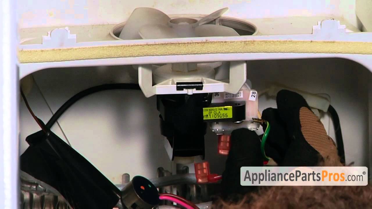 4389144 Refrigerator Evaporator Fan Motor Kenmore Whirlpool Amana Roper Maytag 