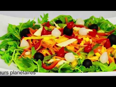 Vidéo: Paniers De Sable Avec Salade De Viande