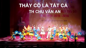 Thầy cô là tất cả | Lễ tuyên dương khen thưởng học sinh giỏi tiêu biểu thủ đô 2015-2016