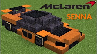 :  Minecraft | McLaren Senna Yapimi / Tutorial