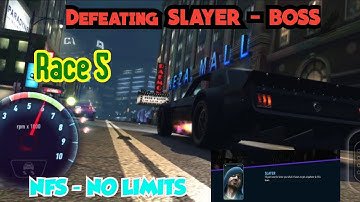 Defeating Boss Slayer in Style, Need For Speed No Limits Mobile Gameplay Race #5, #nfs #nfsnolimits