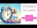 Support de meditation non guidee  10 min