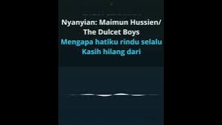 Maimun Hussien - Gerhana (karaoke)