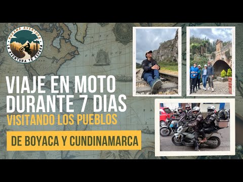 Recorrido en moto por los pueblos de Boyacá y Cundinamarca