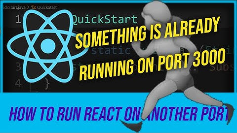 React JS: How to fix something is already running on port 3000 error (run react on another port)