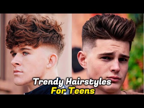 Teen Boy with Piercing and Fashionable Hairstyle Stock Image - Image of  hair, pierced: 106876155