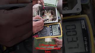 3 Phase Motor Winding Kaise Check Kare | Multimeter Se Motor Testing |