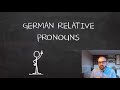 German Relative Pronouns Made Easy