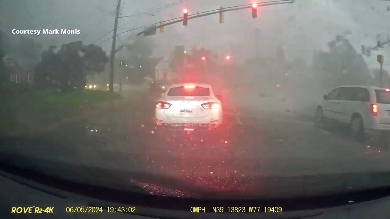See video of a tornado that touched down in Maryland #tornado - YouTube
