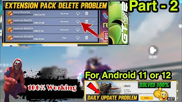 How To Solve Daily Expension Pack Delete Problem FF Max In Realme devices📲 | Android 12 | Part - 2