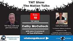 TNT Show - John Drummond interviewing Cathy McCulloch #TNTShow title=