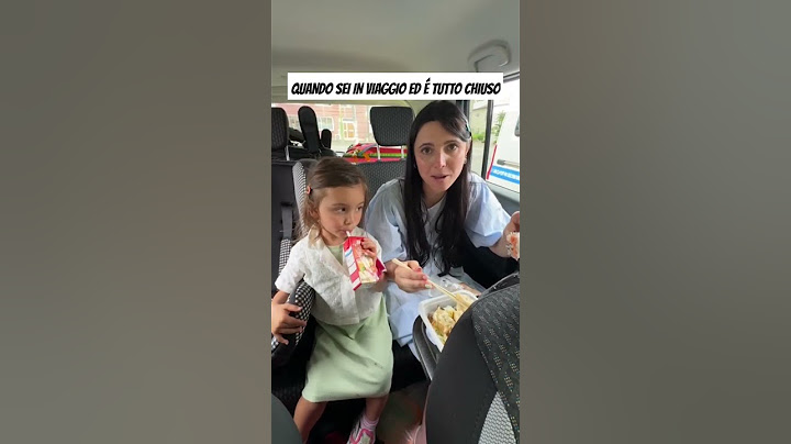Macchina a pranzo