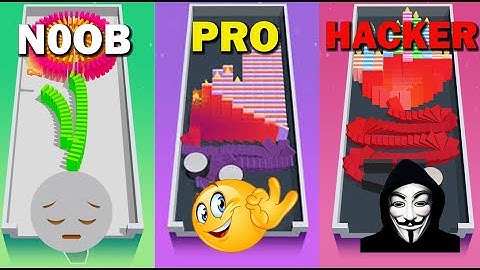 NOOB vs PRO vs HACKER - Domino Smash | Gameplay Android IOS | ShinKT Games